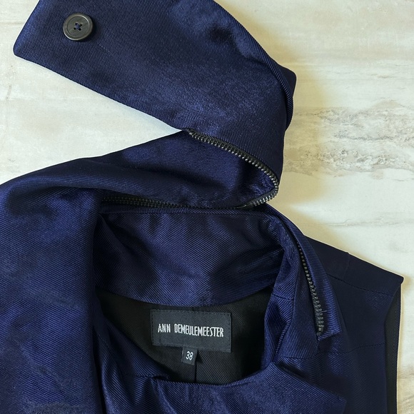 ANN DEMEULMEESTER PLUM VEST - Picture 4 of 8